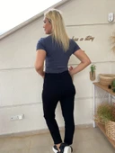 Siyah Mom Jean thumbnail 2