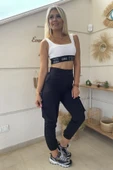 Bel Detaylı Kargo Pantolon thumbnail 1