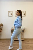 Omuz Kat Detaylı Gömlek thumbnail 5