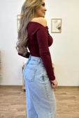 Paça Detaylı Palazzo Jean thumbnail 7