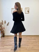 Drapeli Sandy Mini Elbise thumbnail 5