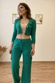 Crop Ceketli Eşofman Takım thumbnail 5