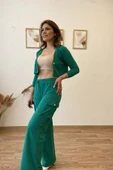 Crop Ceketli Eşofman Takım thumbnail 2