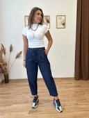 Jean Görünümlü Jogger Pantolon thumbnail 5