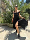 Yırtmaçlı Asimetrik Sandy Etek thumbnail 7