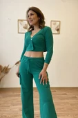 Crop Ceketli Eşofman Takım thumbnail 6