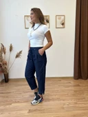 Jean Görünümlü Jogger Pantolon thumbnail 2