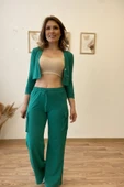 Crop Ceketli Eşofman Takım thumbnail 4