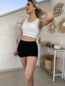 Biye Detaylı Crop Atlet thumbnail 4