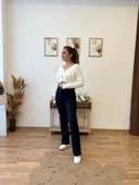 Çımalı Esnek Palazzo Pantolon thumbnail 8
