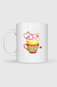 Teacup Coffee Mug Boyama Tasarımlı Kupa Bardak thumbnail 2