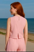 Kadın Keten Takım - Pembe thumbnail 2
