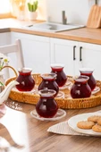 Perotti 16103 Mercan 6Lı Çay Bardağı Seti 210 Ml thumbnail 1