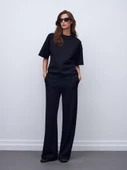 31975 DİLVİN KISA KOLLU OVERSİZE TSHIRT thumbnail 1