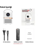 Multibox MB Promax 4/64 Android 10 Projeksiyon Seti - M8 Kumanda thumbnail 3