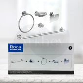 Roca Compas 5'li Banyo Aksesuar Seti - Krom A817560001 thumbnail 1