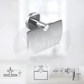 Roca Compas 5'li Banyo Aksesuar Seti - Krom A817560001 thumbnail 2