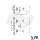 NSK Trinity Banyo Bataryası - Bronz N3031224 thumbnail 3