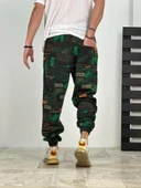 Erkek Mailbox Desenli Jogger COC2395 thumbnail 4