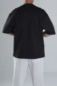 Siyah Oversize T-Shirt COC1497 thumbnail 4