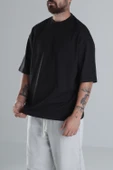 Siyah Oversize T-Shirt COC1497 thumbnail 2