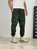 Erkek Mailbox Desenli Jogger COC2395 thumbnail 1
