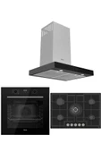 Ferre ICON PLUS 75 SERİSİ 3LÜ CAM ANKASTRE SET (QBL63CS-ED035-D100) thumbnail 1