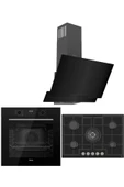 Ferre ICON PLUS 75 SERİSİ 3LÜ CAM ANKASTRE SET (QBL63CS-ED035-D063) thumbnail 1