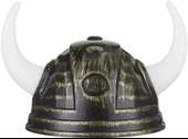Viking Başlığı Asteriks Başlığı Altın Renk thumbnail 1