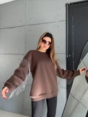 Püsküllü Uzun Kollu Sweat thumbnail 12