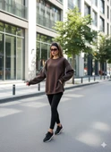 Püsküllü Uzun Kollu Sweat thumbnail 11