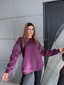 Püsküllü Uzun Kollu Sweat thumbnail 1