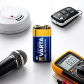 Varta 9V Longlife Power Alkalin Pil thumbnail 2