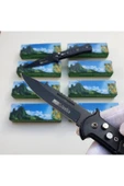 Katmer Düğmeli Aslanlı Tiger Çakı Bıçak thumbnail 2