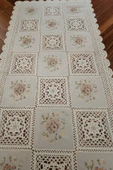 Pvc Runner Ve Sehpa Üstü Servislik 80 cm X 40 cm thumbnail 2