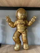 Dekoratif Dev Astronot Heykeli - Duvar Modeli Biblo (47x35cm) thumbnail 3
