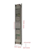 CATA 12V 40A Şerit Led Adaptörü 40A 480W Süper Slim thumbnail 2