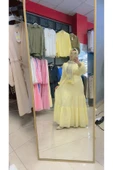 Sarı Astarlı Boydan Elbise thumbnail 4