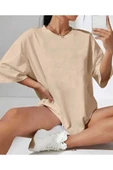 KOZİA OUTDOORS Pamuklu Oversize Basic Unisex Tişört thumbnail 1