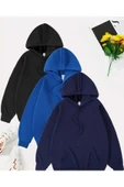 blackbonds 3'lü Avantaj Set Kapüşonlu Sweatshirt thumbnail 3