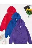 blackbonds 3'lü Avantaj Set Kapüşonlu Sweatshirt thumbnail 1