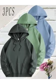 blackbonds 3'lü Avantaj Set Kapüşonlu Sweatshirt thumbnail 7