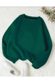 blackbonds unisex siyah sweatshirt oversize thumbnail 5
