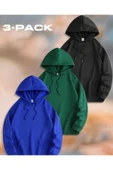 blackbonds 3'lü Avantaj Set Kapüşonlu Sweatshirt thumbnail 2