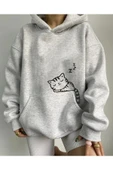 blackbonds kedi Oversize Sweatshirt thumbnail 1