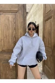 blackbonds Attack On Titan Baskılı Oversize Sweatshirt thumbnail 1