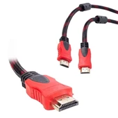 Fully G-507A 1.5 Metre Örgülü Gold Uçlu HDMI Kablo thumbnail 2