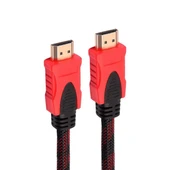 Fully G-507A 1.5 Metre Örgülü Gold Uçlu HDMI Kablo thumbnail 1