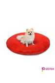 Pababo Pelüş Dokulu Kedi Köpek Yatağı 80 cm – Konforlu ve Dayanıklı thumbnail 2