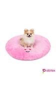 Ayıcı Oyuncak Pelüş Dokulu Kedi Köpek Yatağı 80 cm – Konforlu ve Dayanıklı thumbnail 2